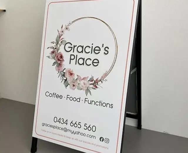 A Frame Signage in Perth