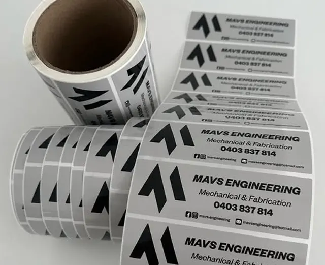 Custom Roll Labels in Perth