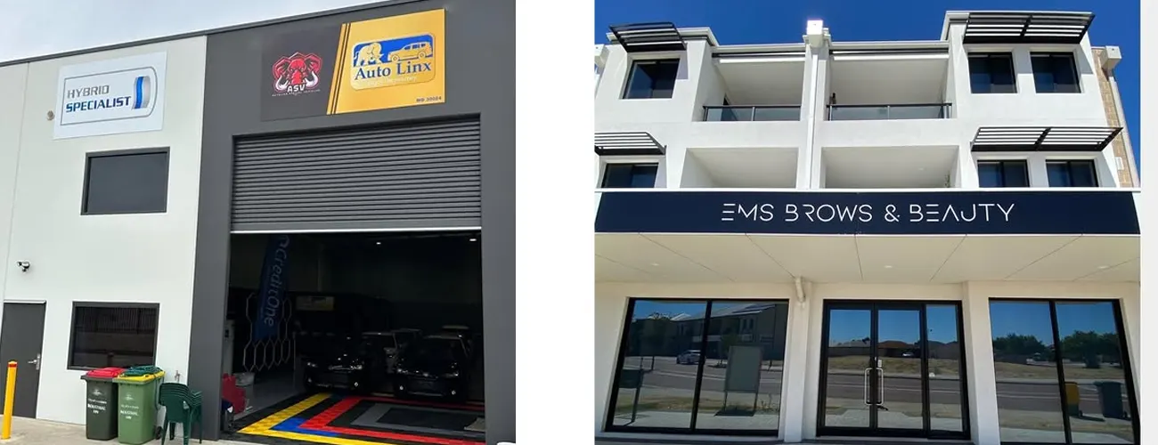 Shop and Warehouse Signage in Perth